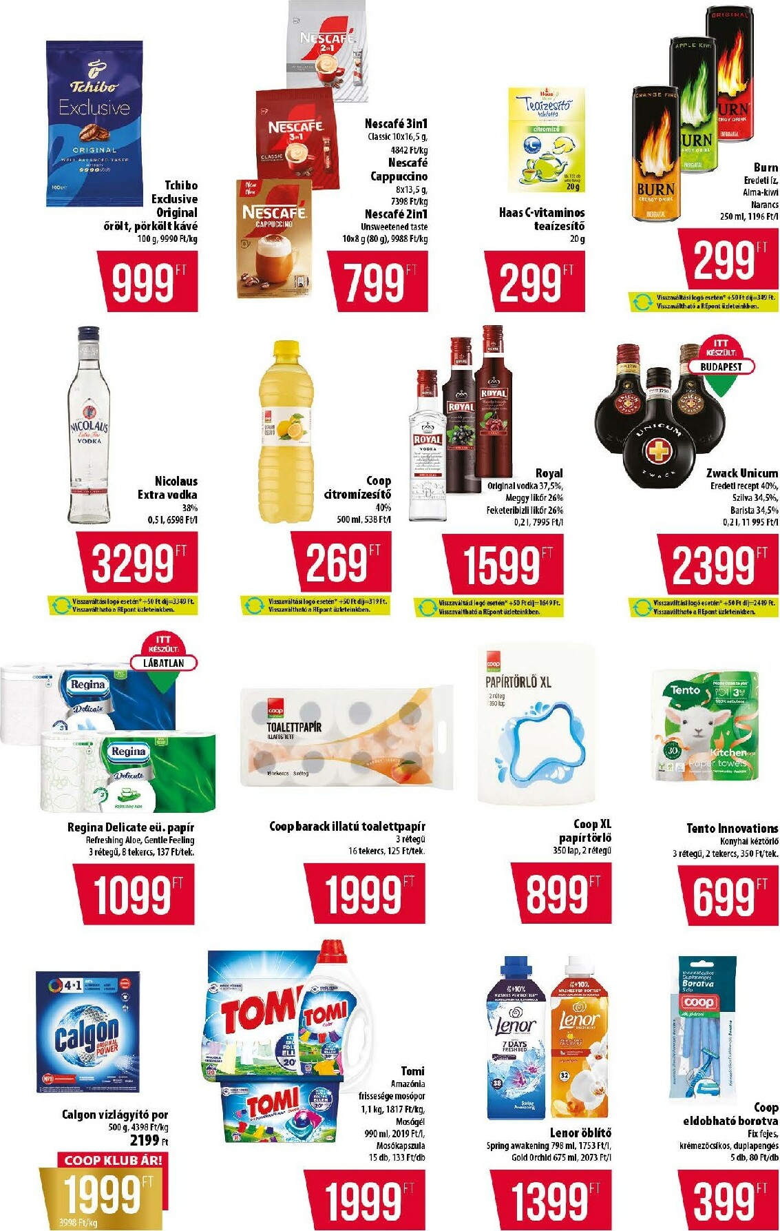 coop - Coop - Szuper Plusz Alföld akciós újság, érvényes 01.29. - 02.04. - page: 11