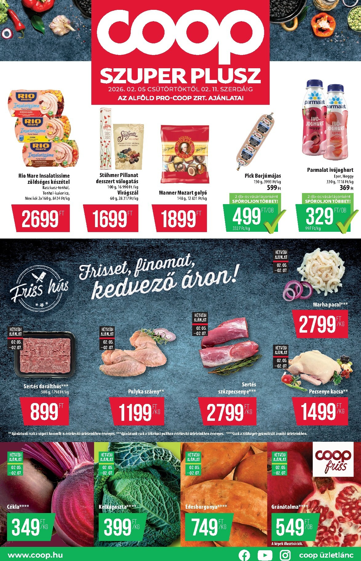 coop - Coop - Szuper Plusz Alföld akciós újság, érvényes 2026.02.05. - 2026.02.11.