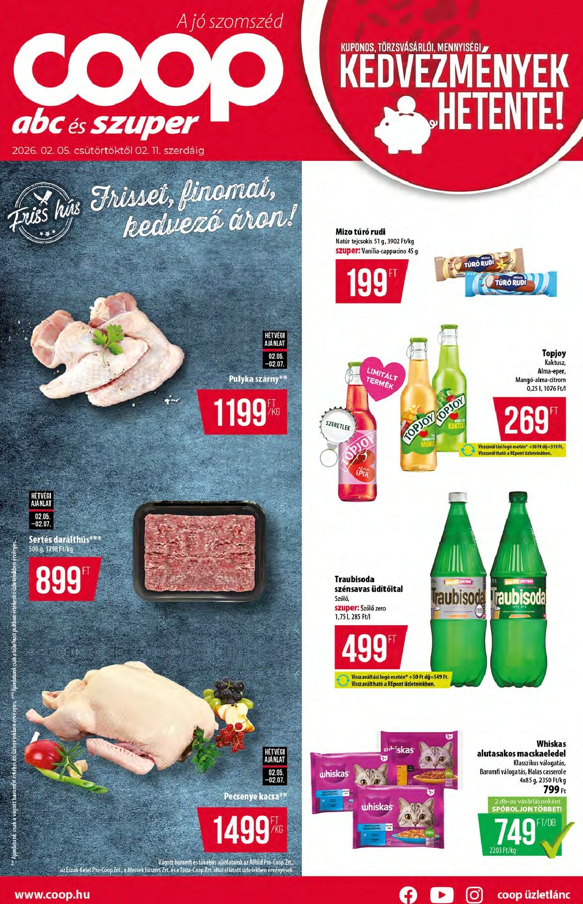 coop - Coop - Abc Szuper akciós újság, érvényes 2026.02.05. - 2026.02.11.