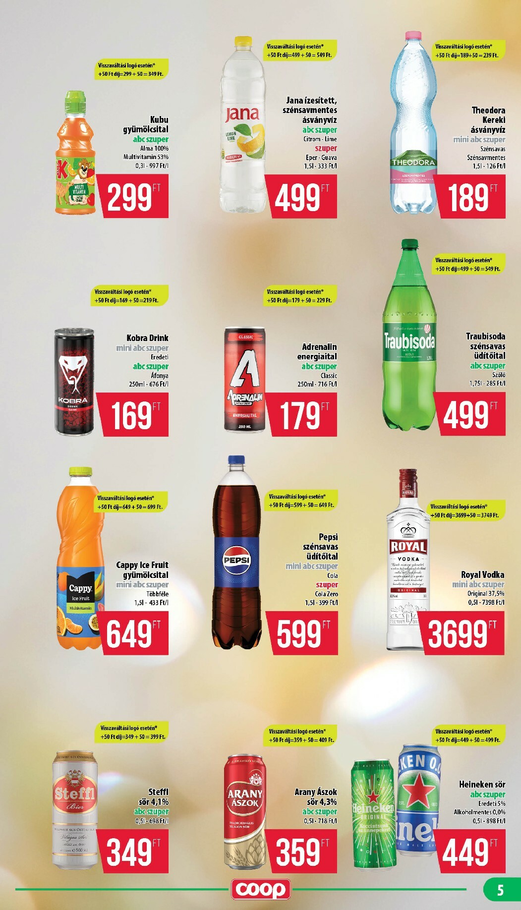 coop - Coop - Nyírzem/Szabolcs Coop akciós újság, érvényes 2026.02.12. - 2026.02.18. - page: 5