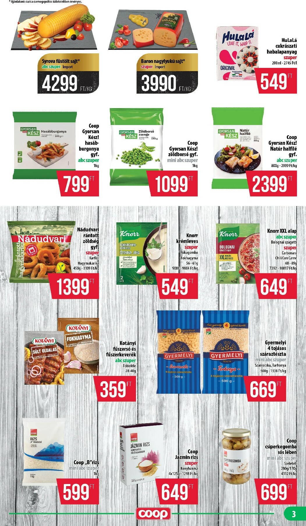 coop - Coop - Nyírzem/Szabolcs Coop akciós újság, érvényes 2026.02.12. - 2026.02.18. - page: 3