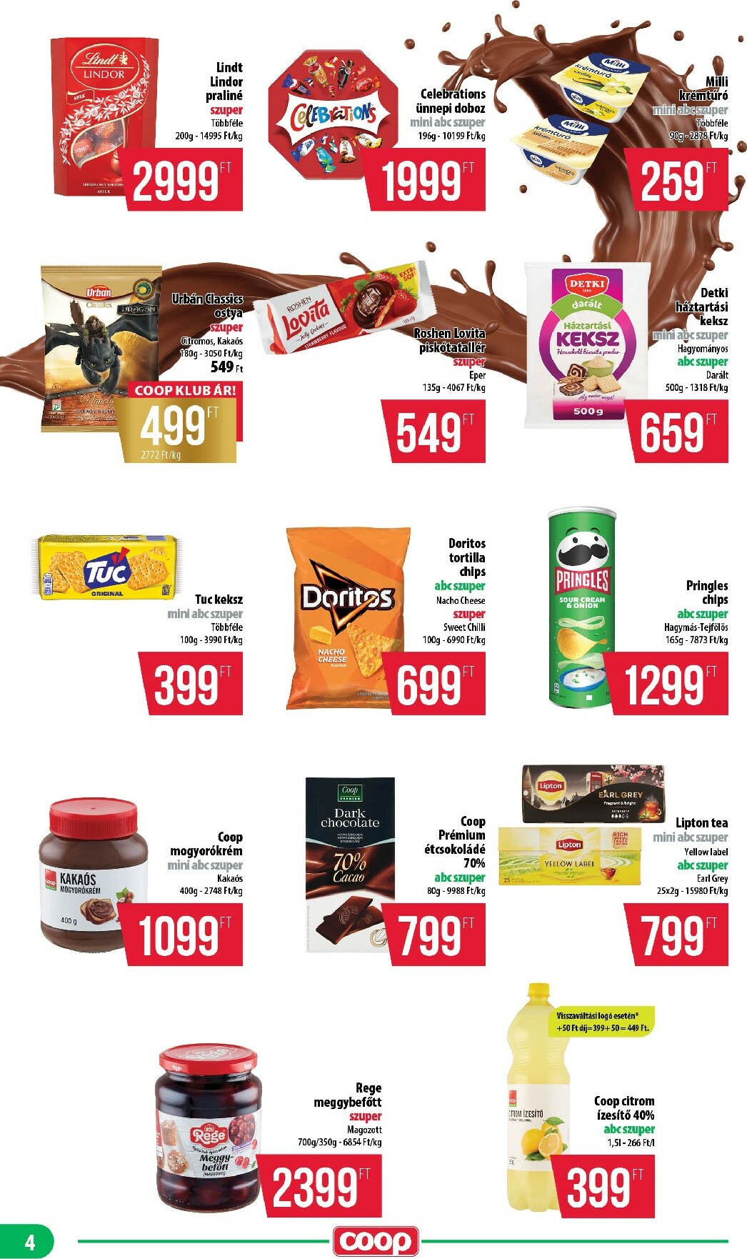 coop - Coop - Nyírzem/Szabolcs Coop akciós újság, érvényes 2026.02.12. - 2026.02.18. - page: 4