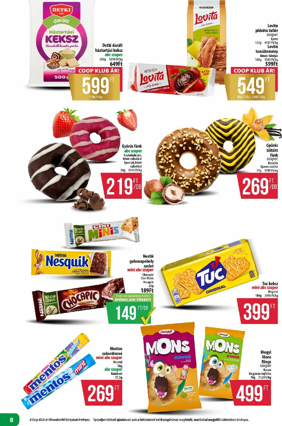 coop - Coop - Észak-Kelet akciós újság, érvényes 2026.02.12. - 2026.02.18. - page: 8