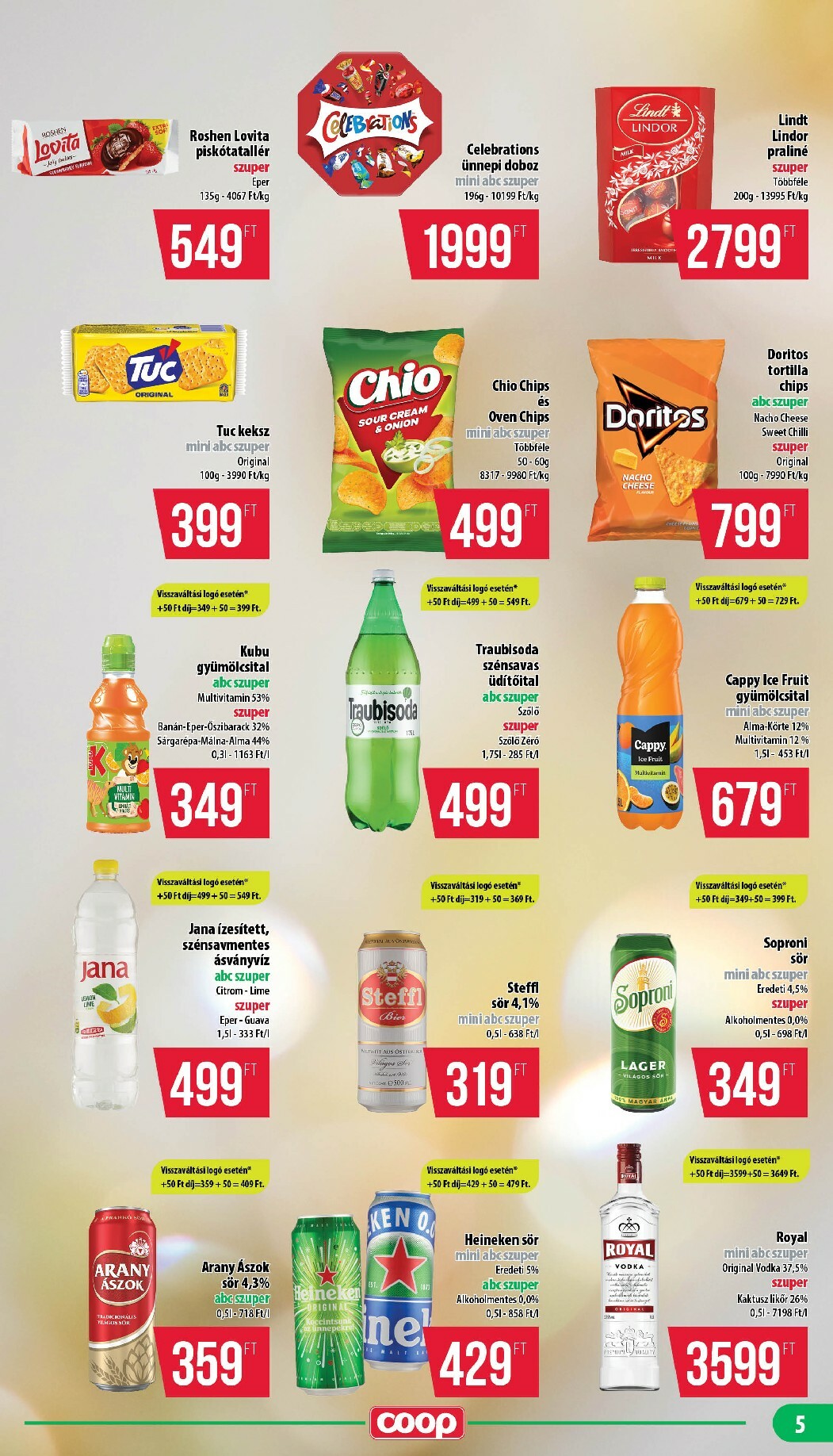 coop - Coop - Mecsek akciós újság, érvényes 2026.02.12. - 2026.02.18. - page: 5