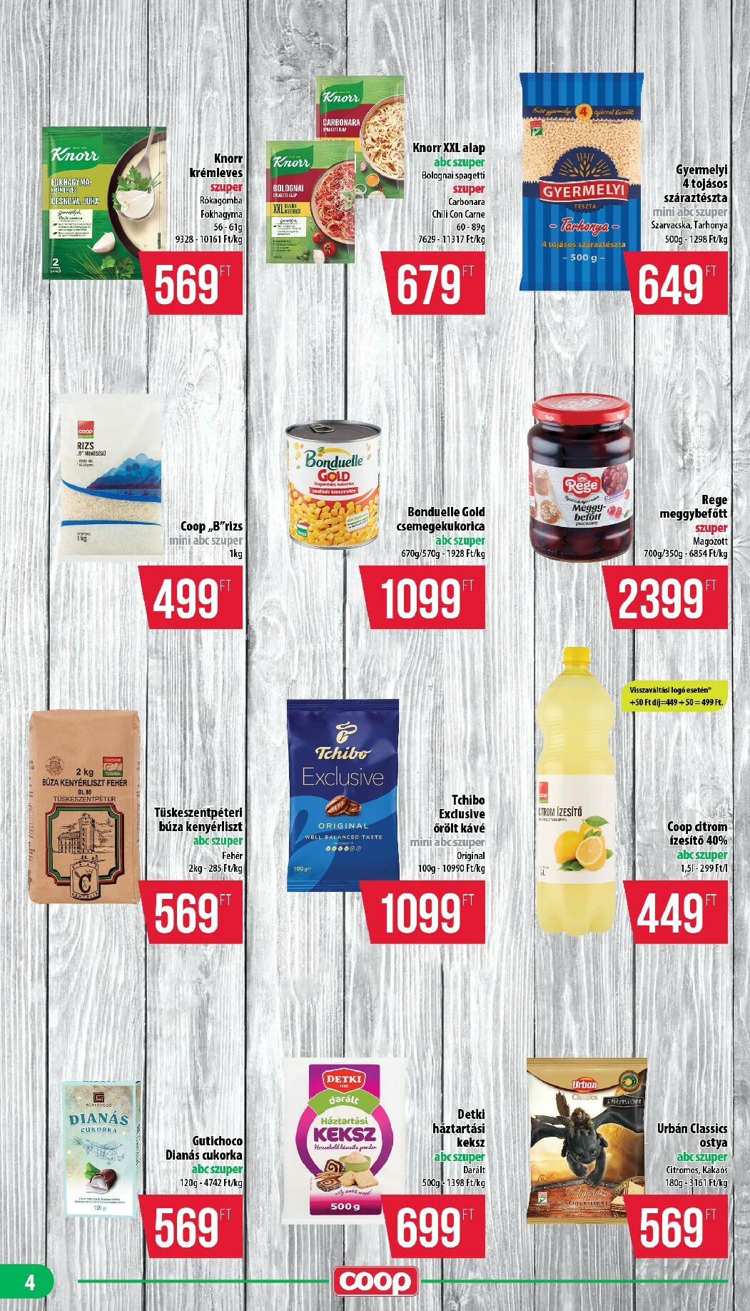 coop - Coop - Mecsek akciós újság, érvényes 2026.02.12. - 2026.02.18. - page: 4