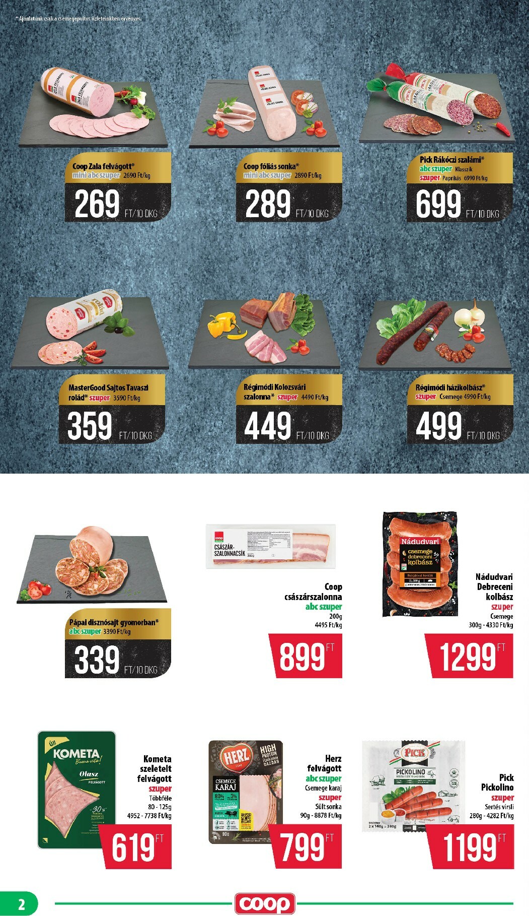 coop - Coop - Nyírzem/Szabolcs Coop akciós újság, érvényes 2026.02.19. - 2026.03.04. - page: 2