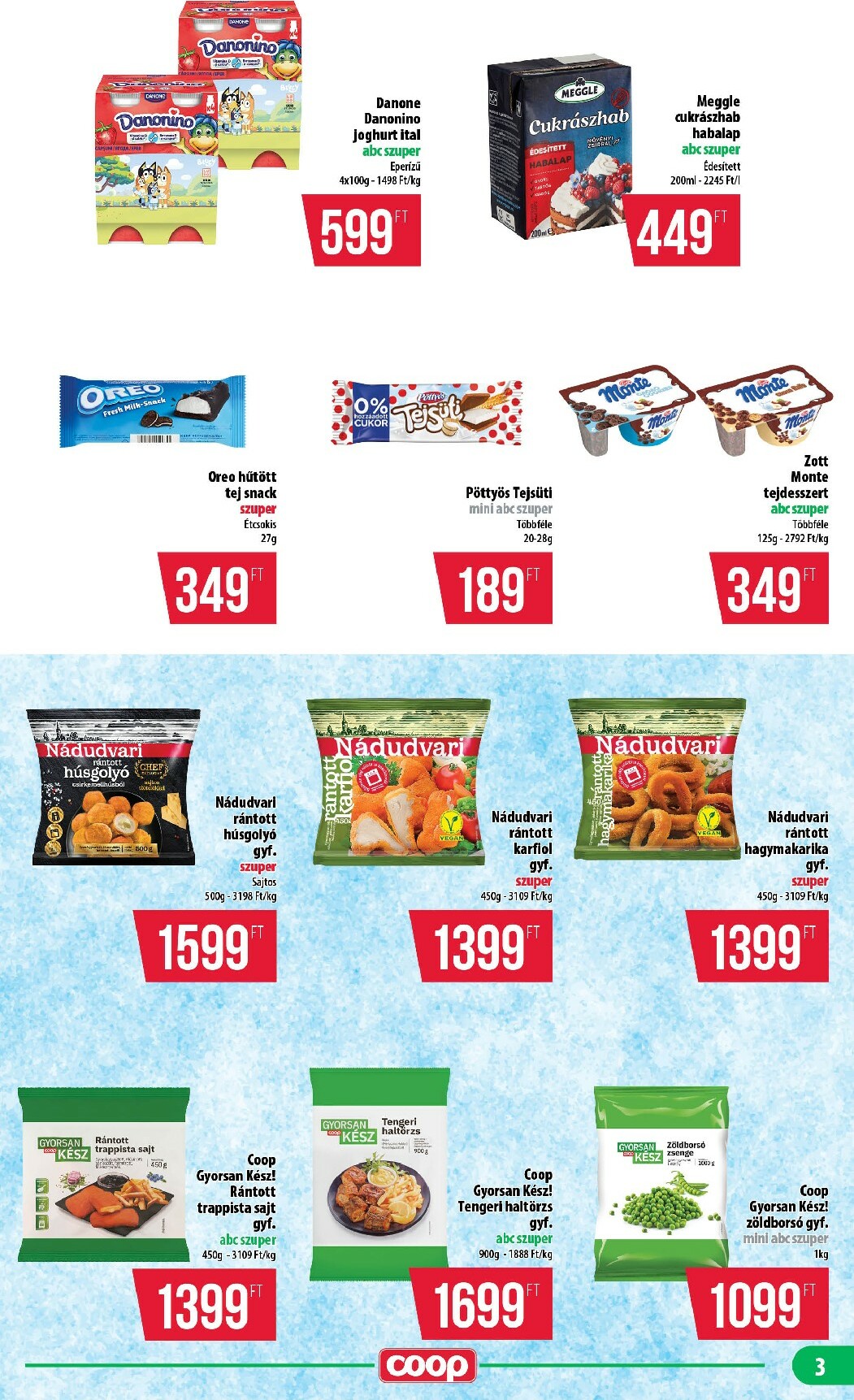 coop - Coop - Nyírzem/Szabolcs Coop akciós újság, érvényes 2026.02.19. - 2026.03.04. - page: 3