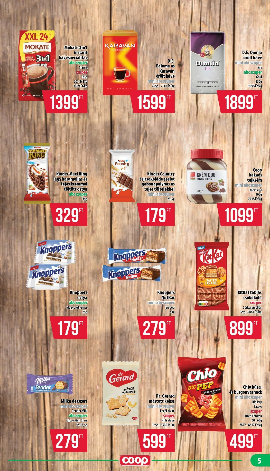 coop - Coop - Nyírzem/Szabolcs Coop akciós újság, érvényes 2026.02.19. - 2026.03.04. - page: 5