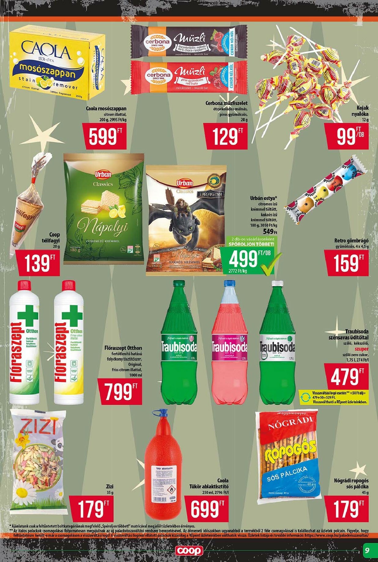 coop - Coop - Tisza - Abc-Szuper akciós újság, érvényes 2026.02.12. - 2026.02.18. - page: 9