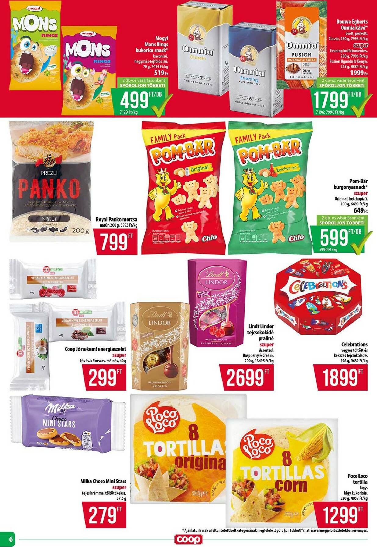 coop - Coop - Tisza - Abc-Szuper akciós újság, érvényes 2026.02.12. - 2026.02.18. - page: 6