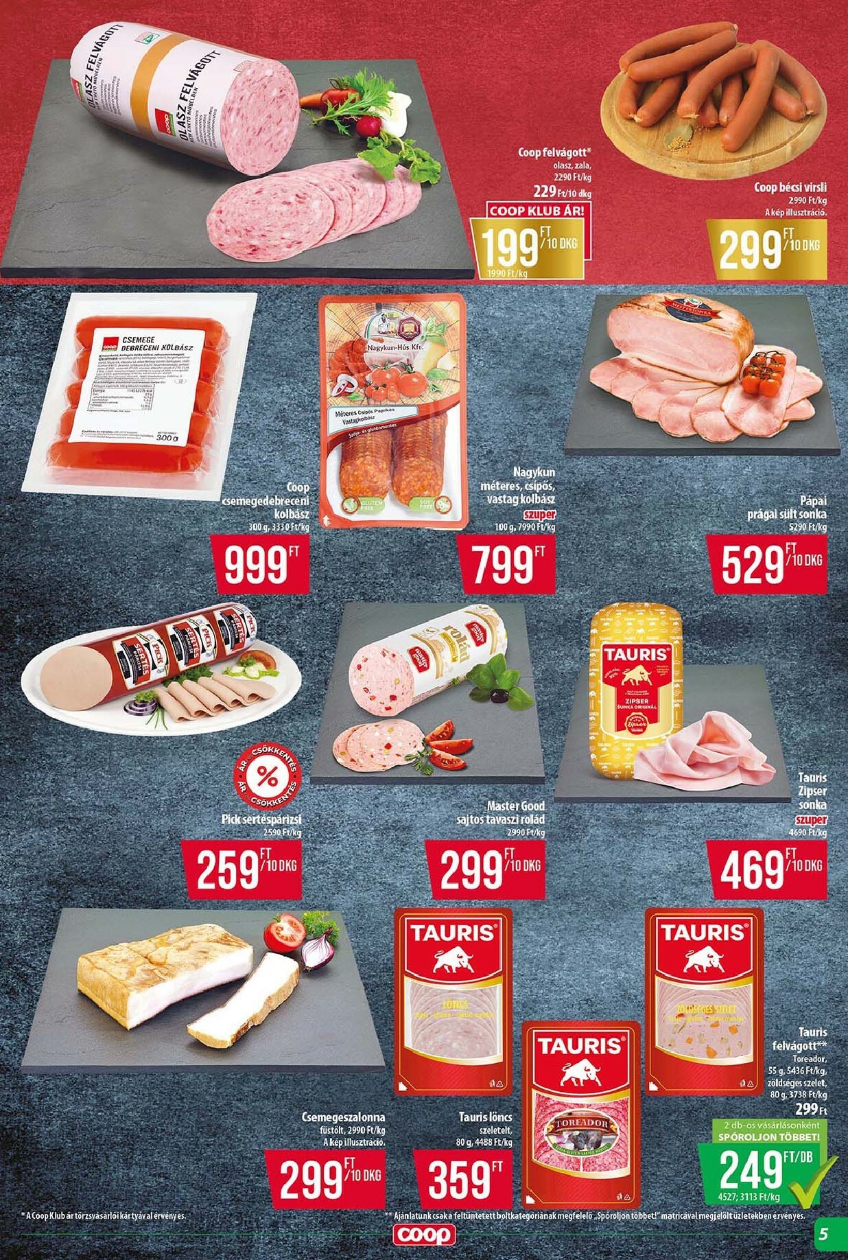 coop - Coop - Tisza - Abc-Szuper akciós újság, érvényes 2026.02.12. - 2026.02.18. - page: 5