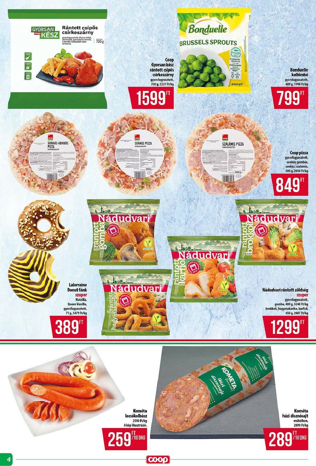 coop - Coop - Tisza - Abc-Szuper akciós újság, érvényes 2026.02.12. - 2026.02.18. - page: 4