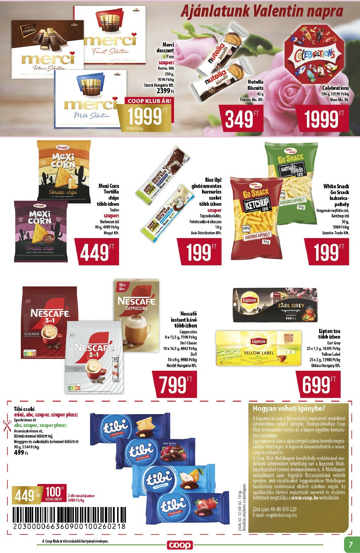 coop - Coop - Alföld akciós újság, érvényes 2026.02.12. - 2026.02.18. - page: 7