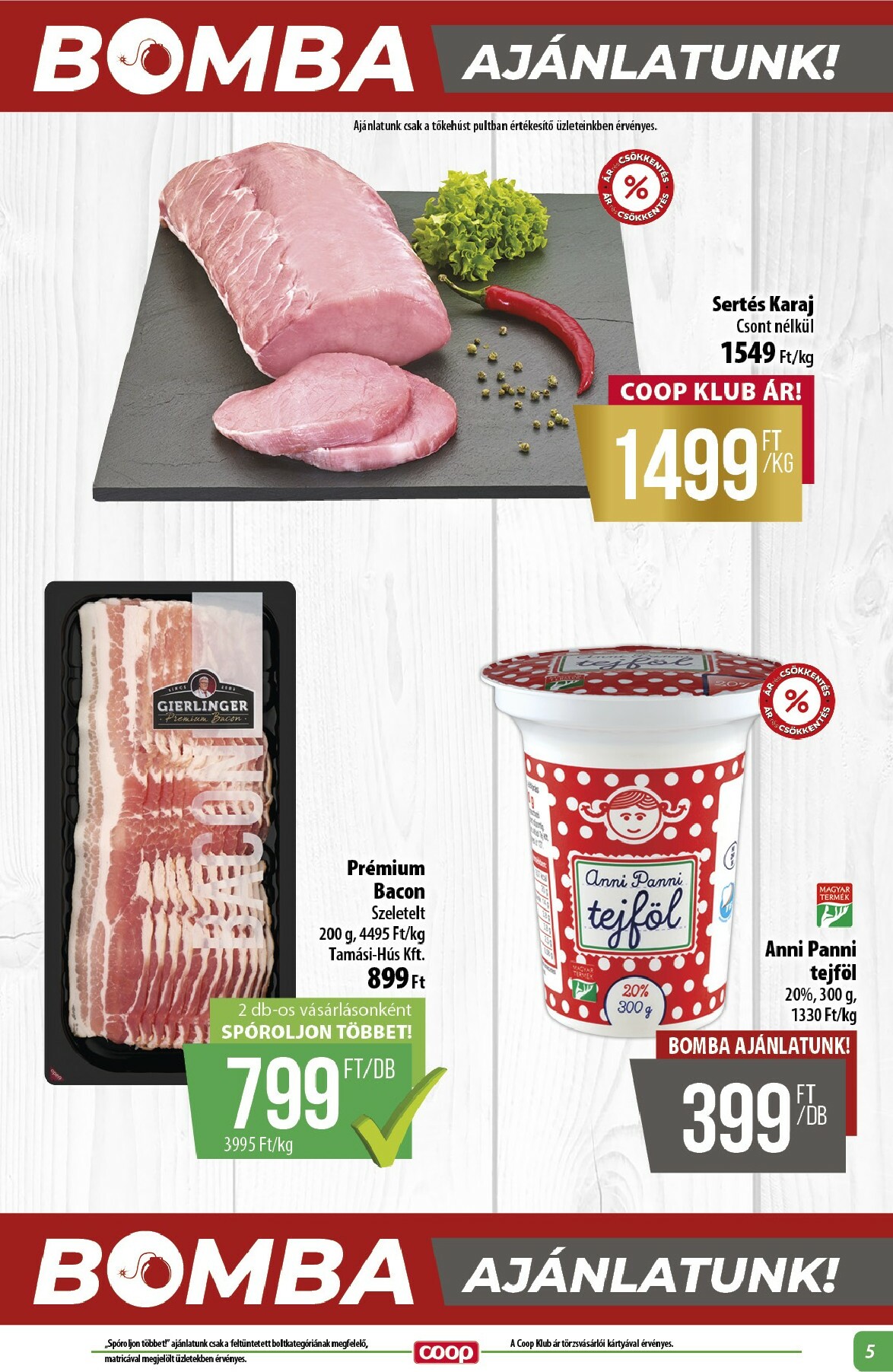 coop - Coop - Alföld akciós újság, érvényes 2026.02.12. - 2026.02.18. - page: 5