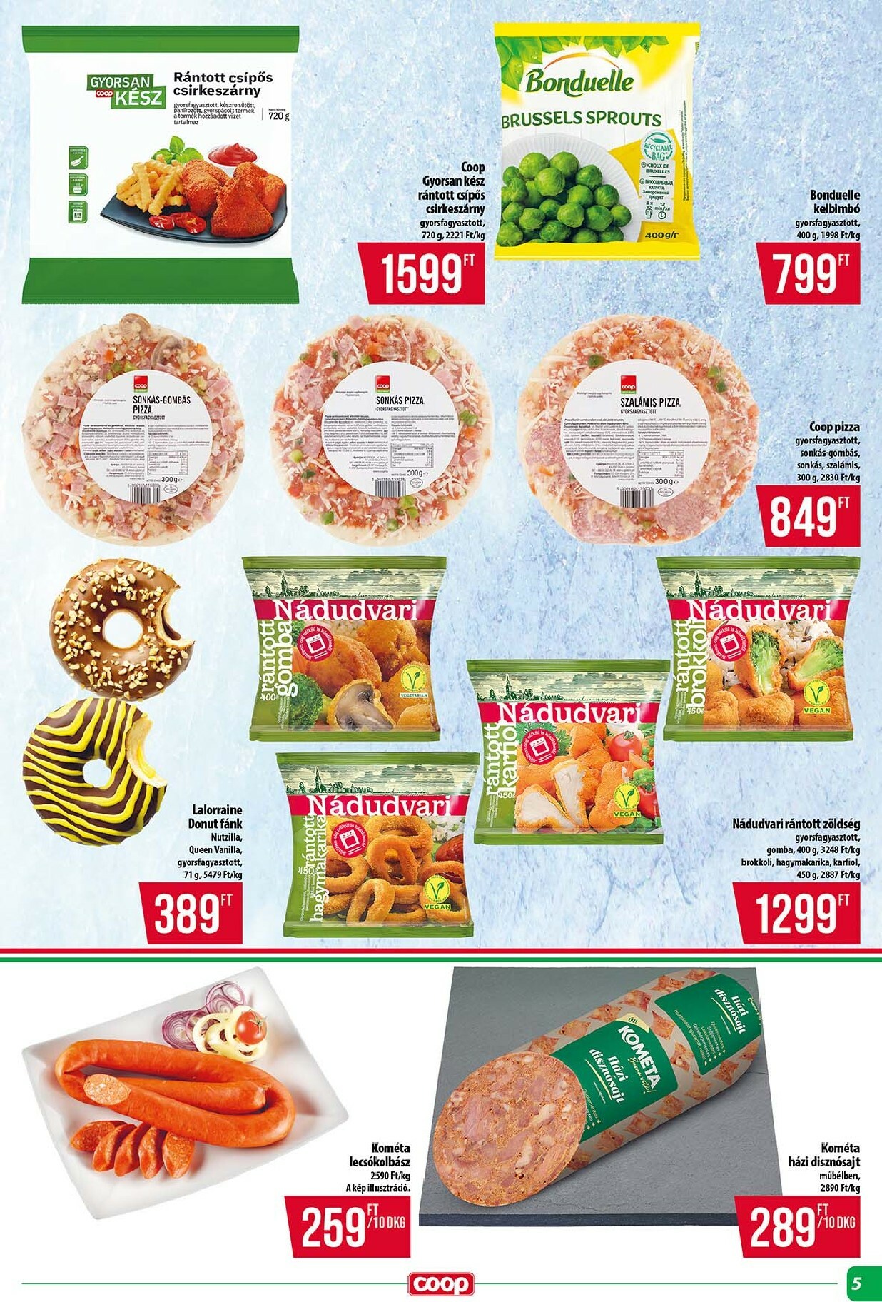 coop - Coop Szuper Plusz Tisza akciós újság, érvényes 2026.02.12. - 2026.02.18. - page: 5