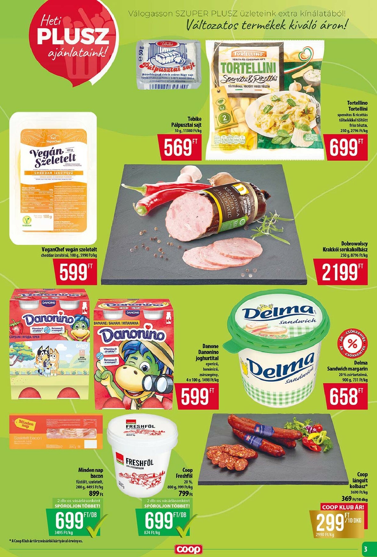 coop - Coop Szuper Plusz Tisza akciós újság, érvényes 2026.02.12. - 2026.02.18. - page: 3