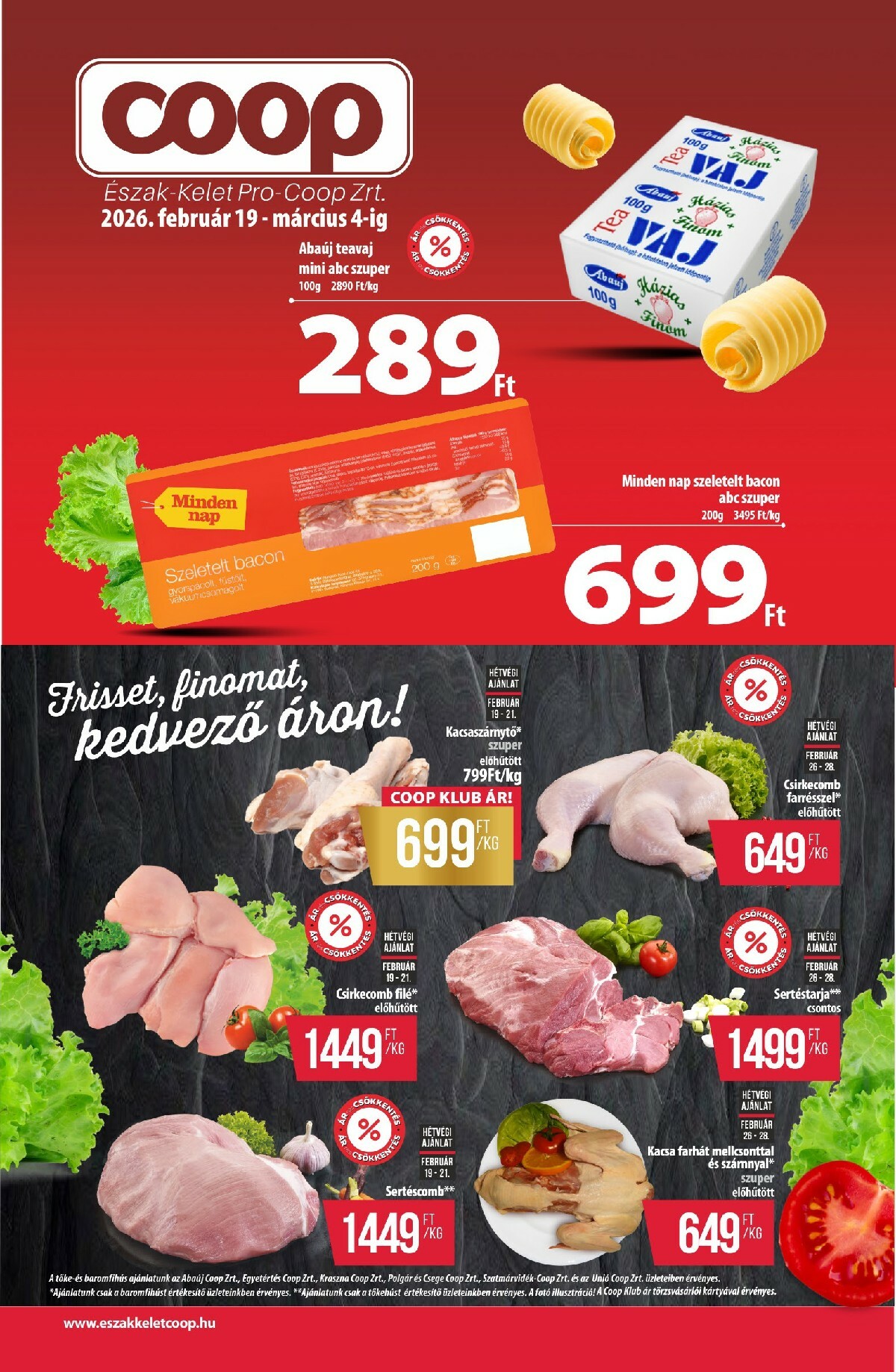 coop - Coop - Észak-Kelet akciós újság, érvényes 2026.02.19. - 2026.03.04.