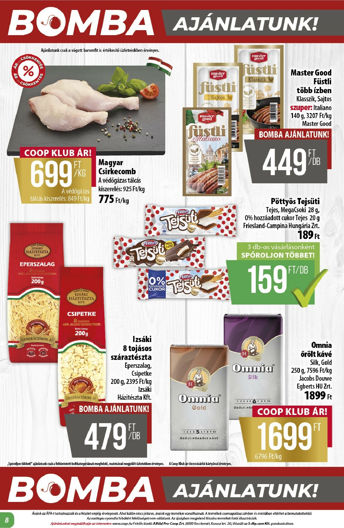 coop - Coop - Abc Szuper Alföld akciós újság, érvényes 2026.02.19. - 2026.02.25. - page: 8