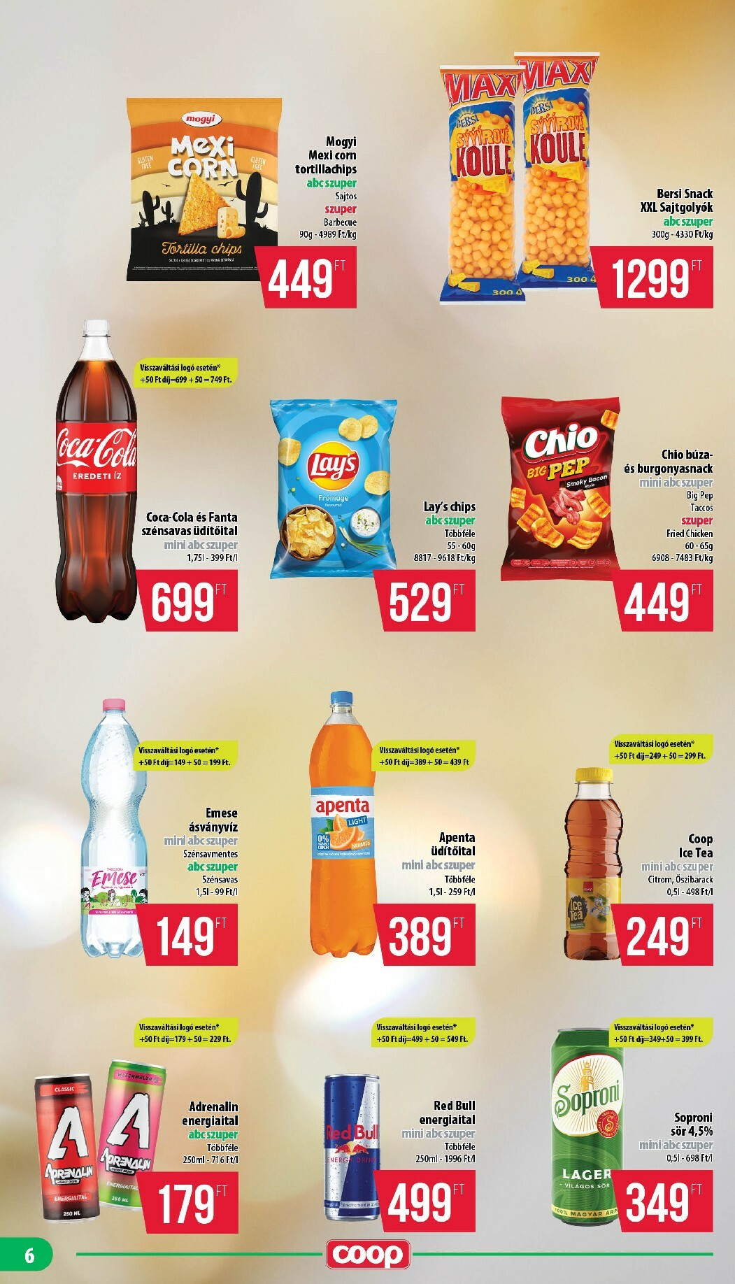 coop - Coop - Mini Abc Szuper Mecsek akciós újság, érvényes 2026.02.19. - 2026.03.04. - page: 6