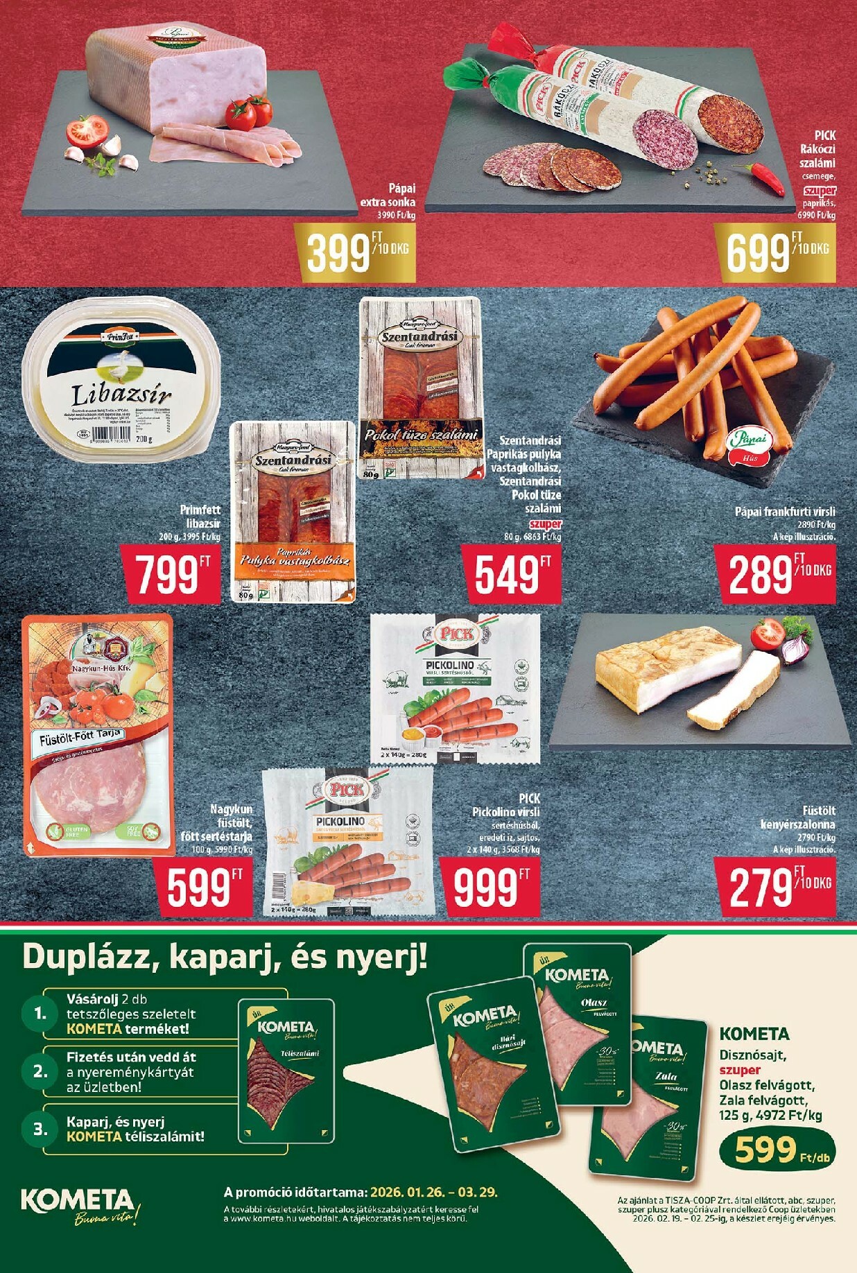 coop - Coop - Abc Szuper Tisza akciós újság, érvényes 2026.02.19. - 2026.02.25. - page: 4