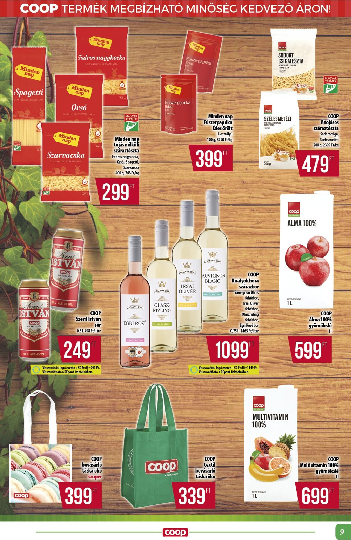 coop - Coop - Abc Szuper Alföld akciós újság, érvényes 2026.02.26. - 2026.03.04. - page: 9