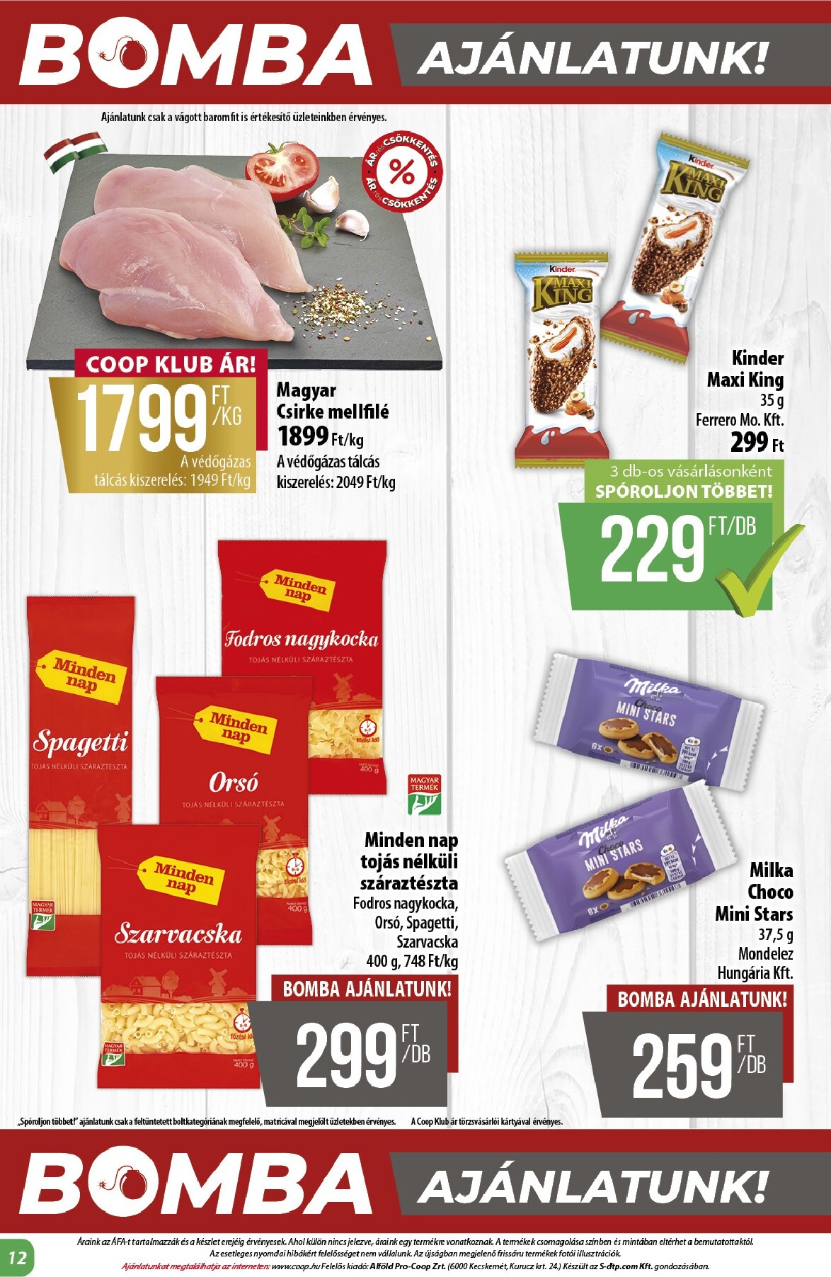 coop - Coop - Abc Szuper Alföld akciós újság, érvényes 2026.02.26. - 2026.03.04. - page: 12