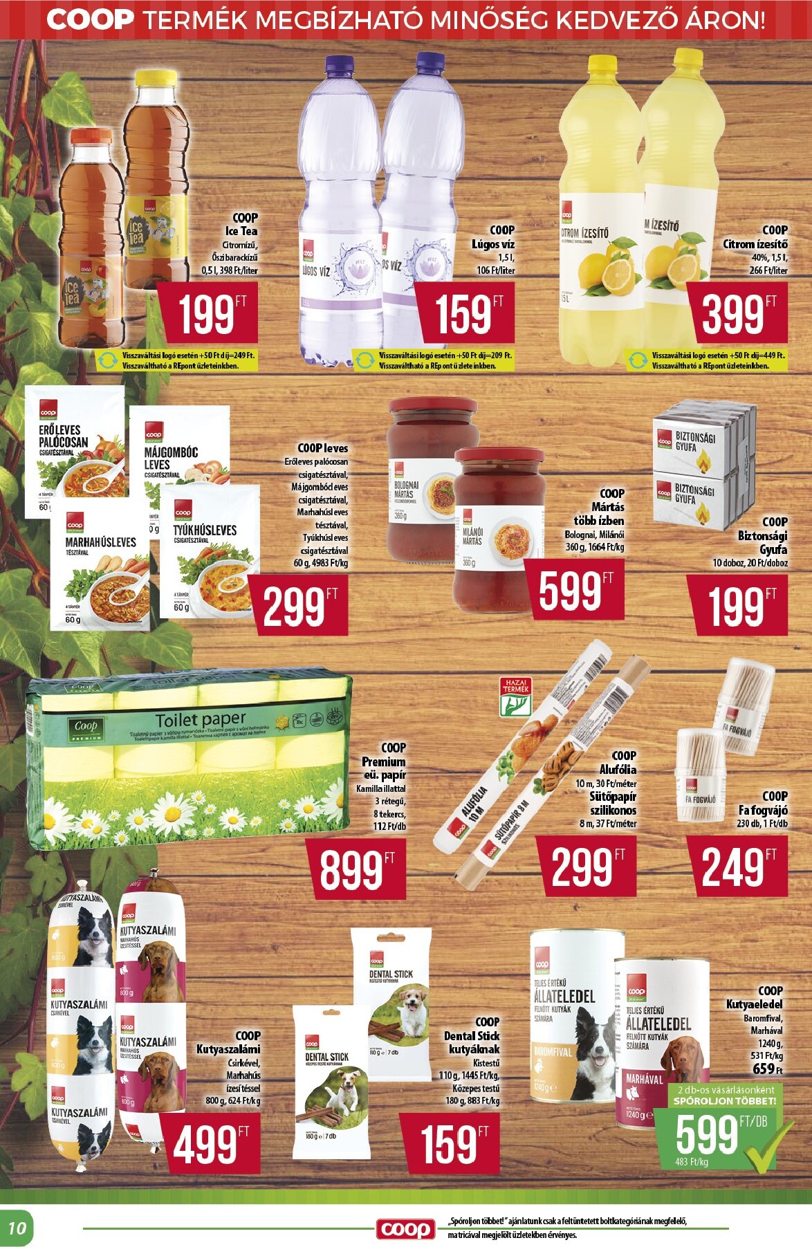 coop - Coop - Abc Szuper Alföld akciós újság, érvényes 2026.02.26. - 2026.03.04. - page: 10