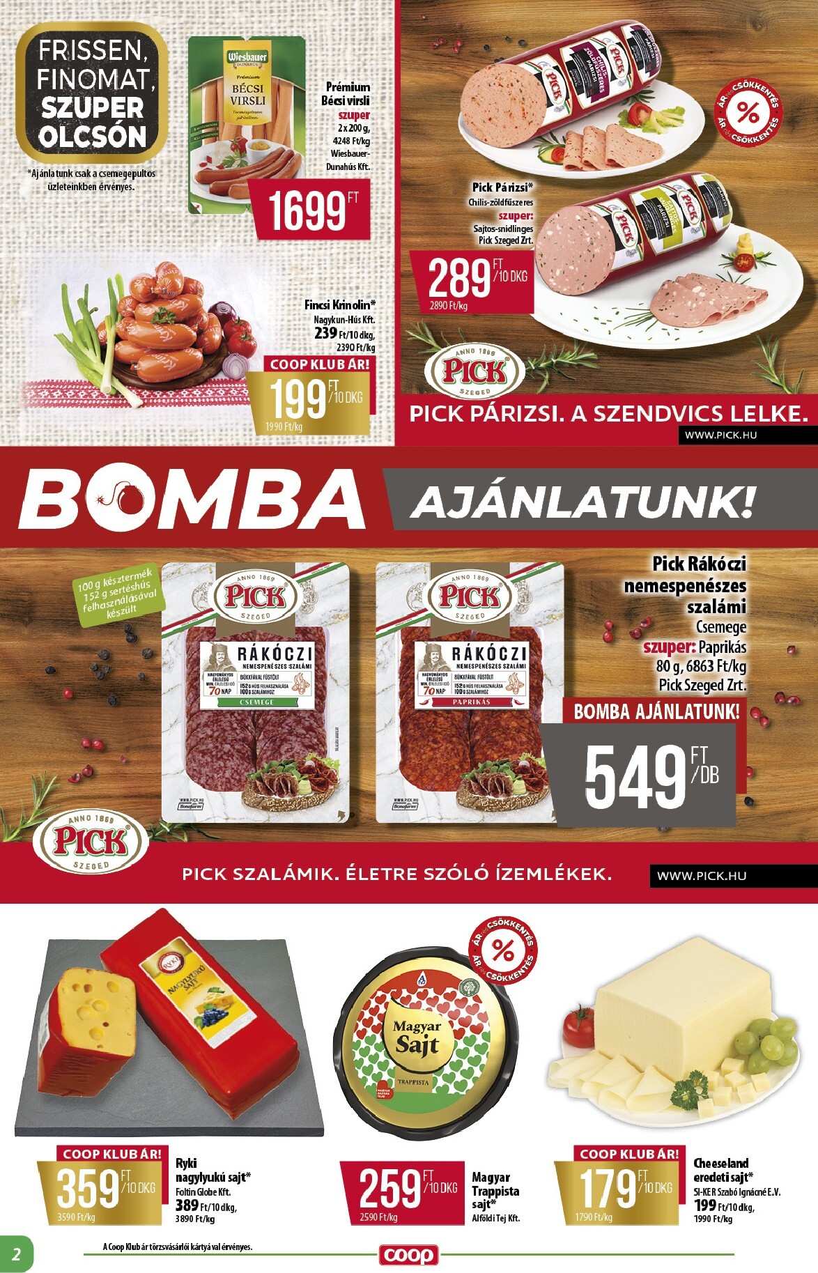 coop - Coop - Abc Szuper Alföld akciós újság, érvényes 2026.02.26. - 2026.03.04. - page: 2