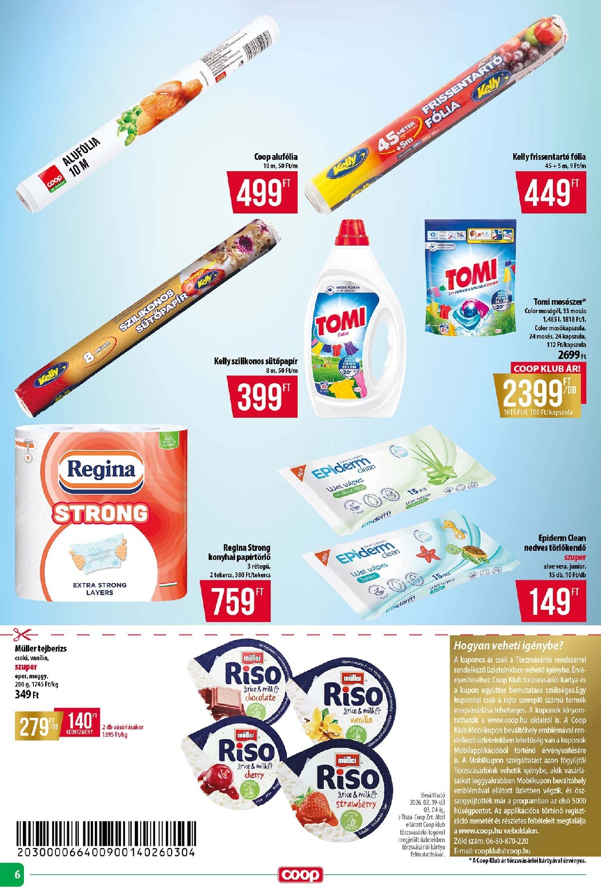 coop - Coop - Abc Szuper Tisza akciós újság, érvényes 2026.02.26. - 2026.03.04. - page: 6