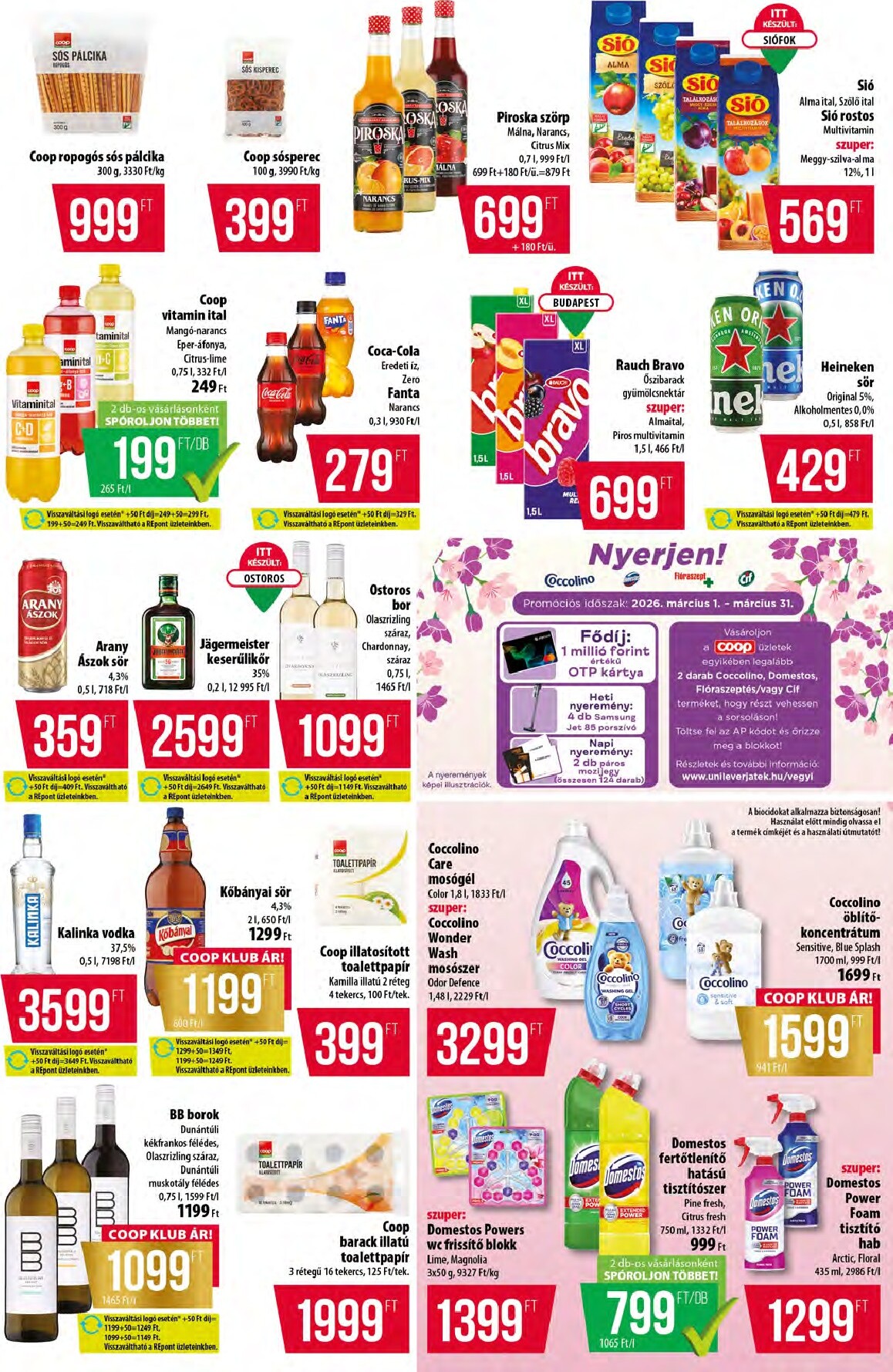 coop - Coop - Abc Szuper Észak-Kelet akciós újság, érvényes 2026.03.05. - 2026.03.11. - page: 7