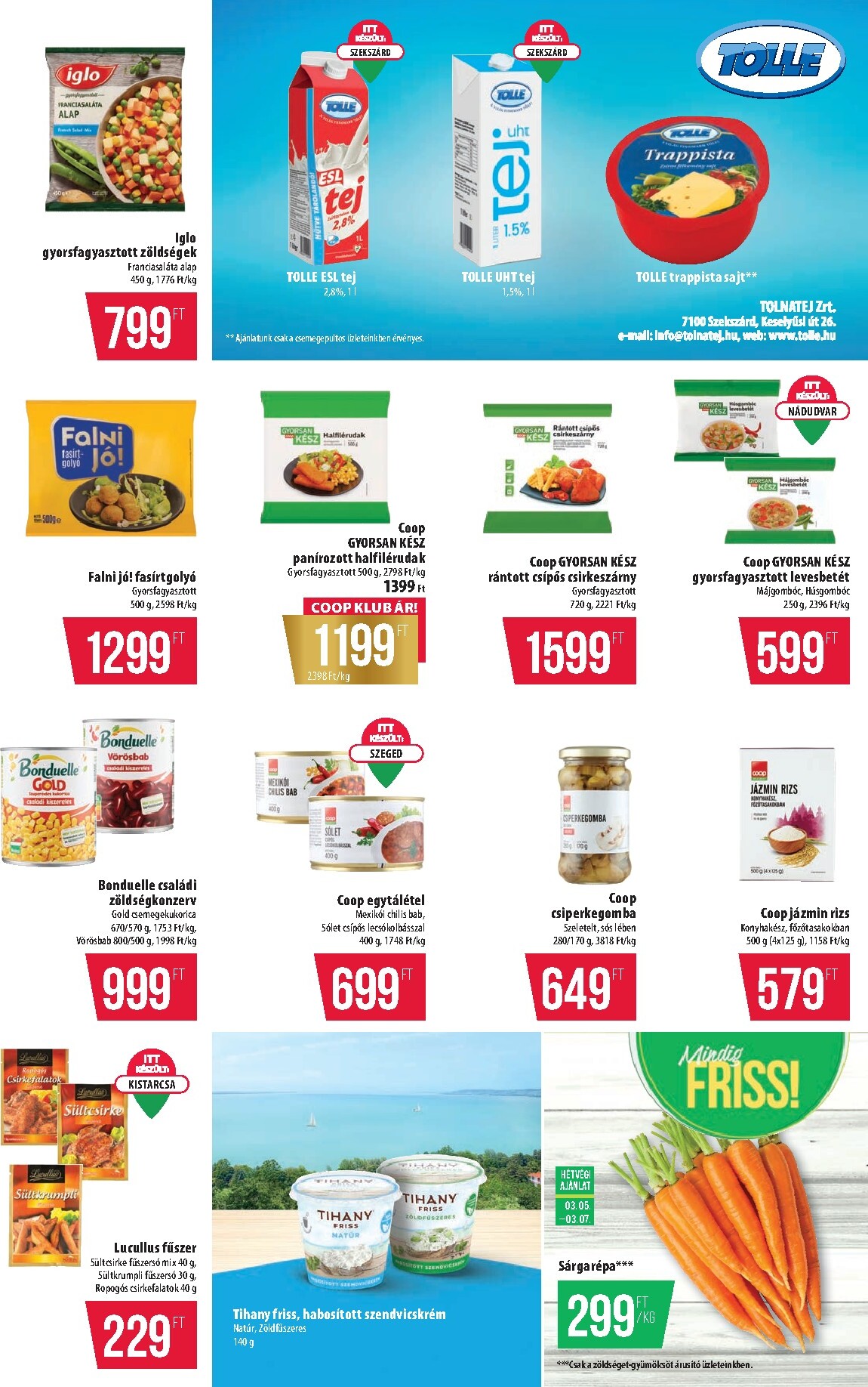 coop - Coop - Tisza Szuper Plusz akciós újság, érvényes 2026.03.05. - 2026.03.11. - page: 6