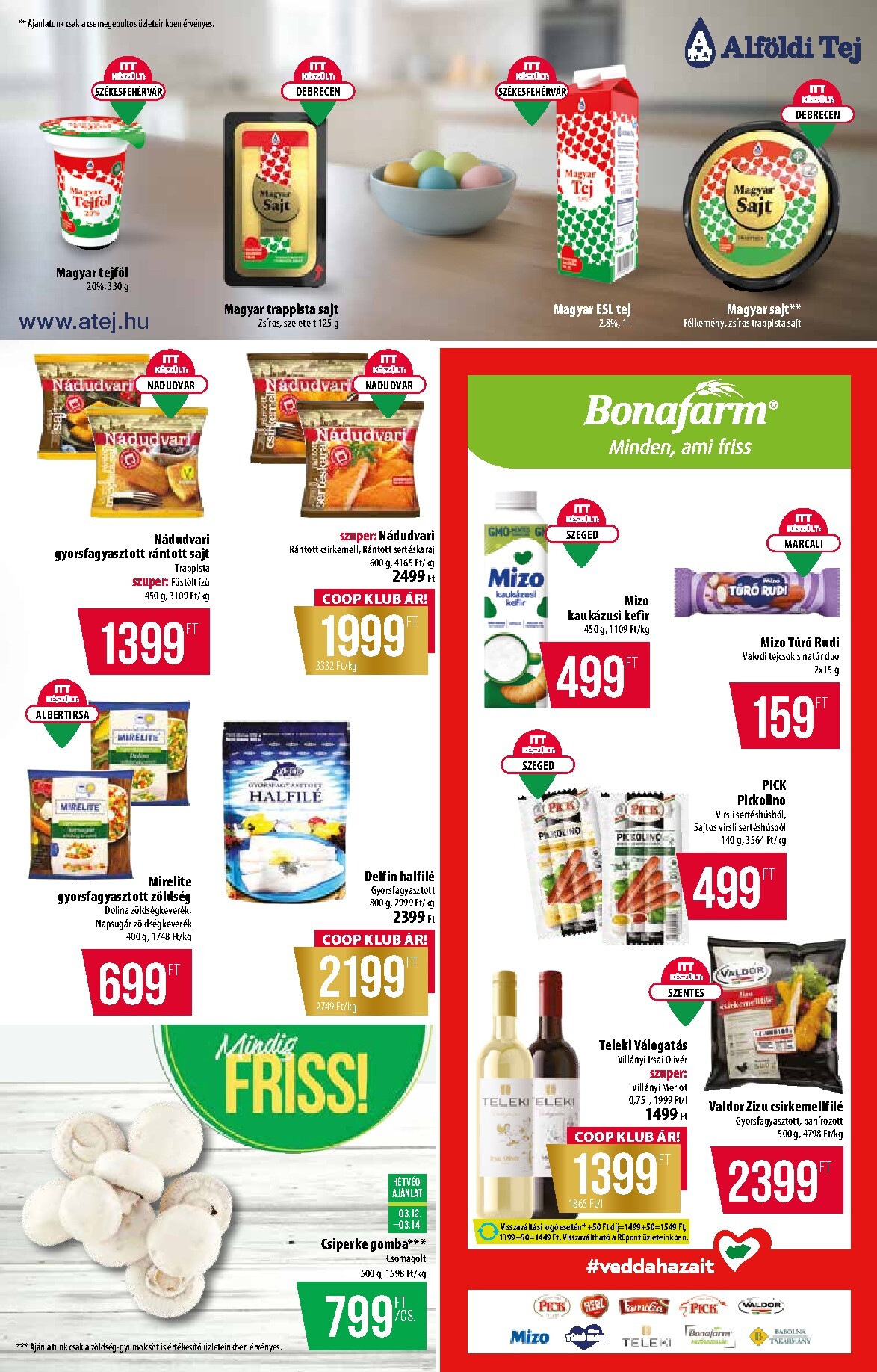 coop - Coop - Észak-Kelet - Abc Szuper akciós újság, érvényes 2026.03.12. - 2026.03.18. - page: 3