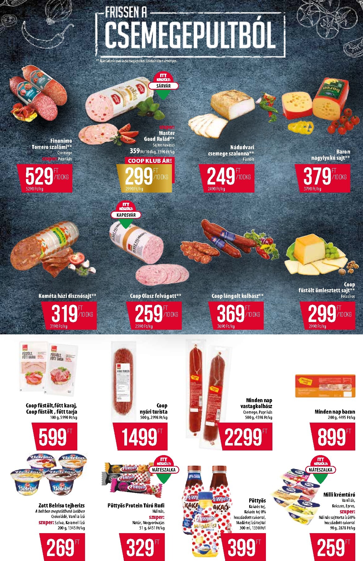 coop - Coop - Észak-Kelet - Abc Szuper akciós újság, érvényes 2026.03.12. - 2026.03.18. - page: 2