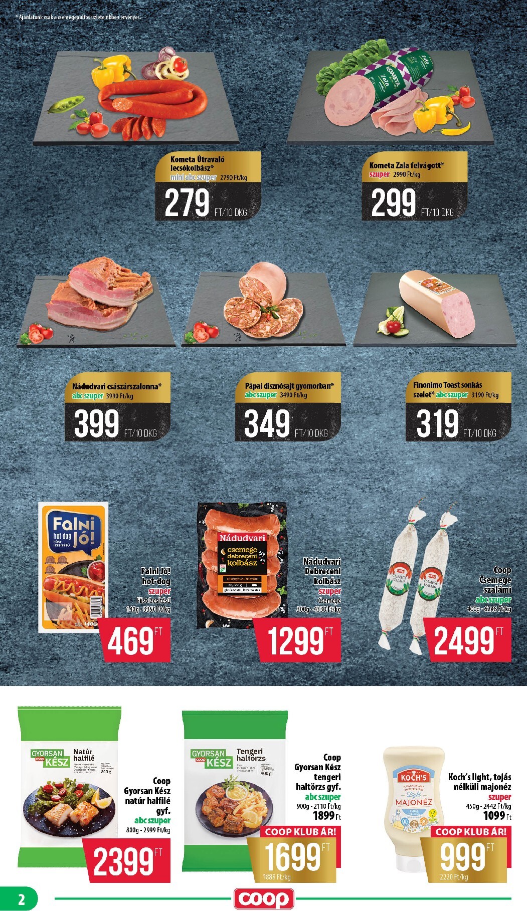 coop - Coop - Nyírzem/Szabolcs Coop akciós újság, érvényes 2026.03.19. - 2026.03.25. - page: 2