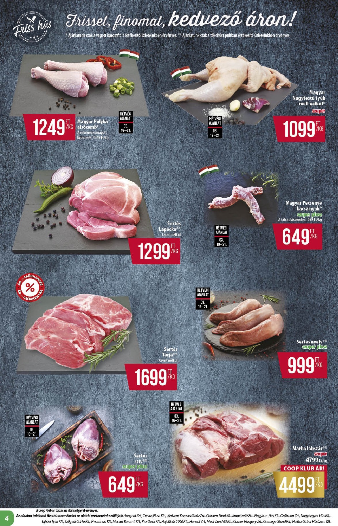 coop - Coop - Alföld akciós újság, érvényes 2026.03.19. - 2026.03.25. - page: 4