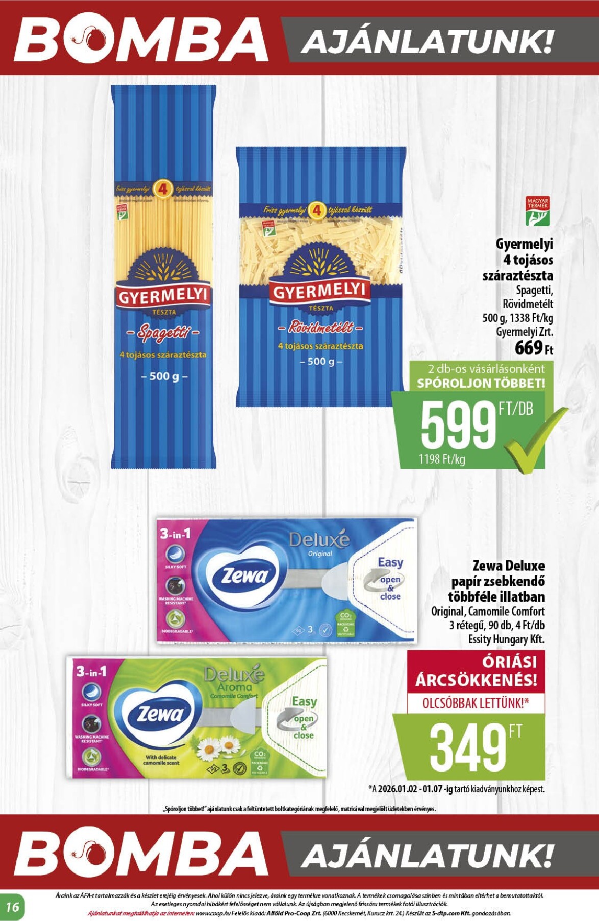 coop - Coop - Alföld akciós újság, érvényes 2026.03.19. - 2026.03.25. - page: 16