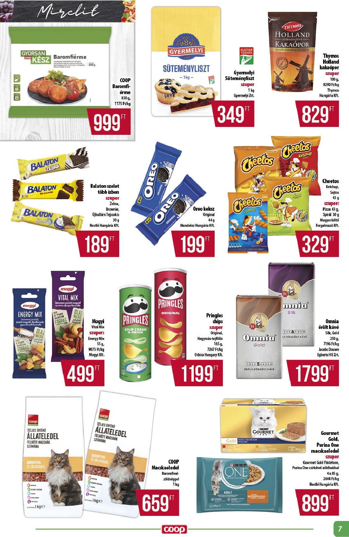 coop - Coop - Alföld akciós újság, érvényes 2026.03.19. - 2026.03.25. - page: 7