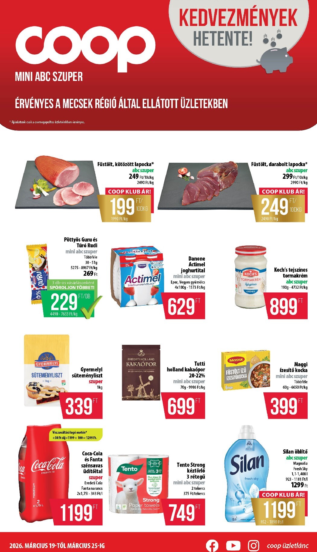 coop - Coop - Mecsek akciós újság, érvényes 2026.03.19. - 2026.03.25.