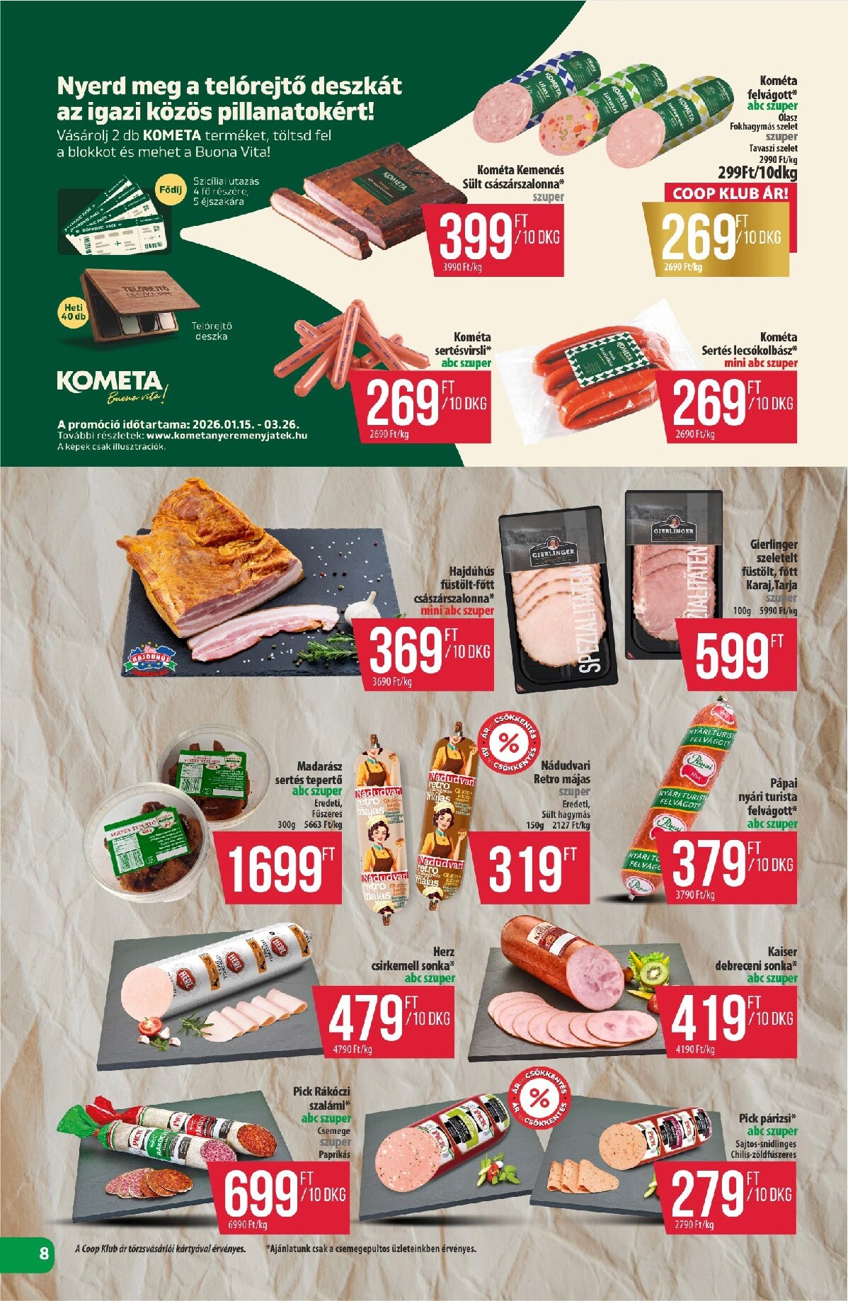 coop - Coop - Észak-Kelet akciós újság, érvényes 2026.03.19. - 2026.03.25. - page: 8