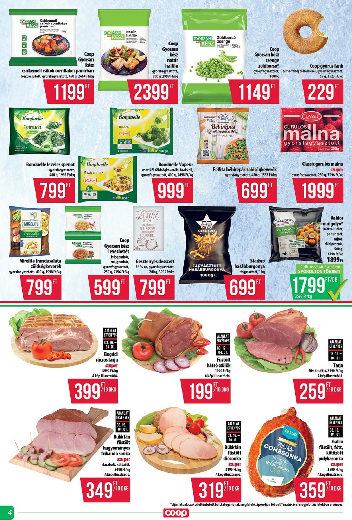 coop - Coop - Tisza - Abc-Szuper akciós újság, érvényes 2026.03.19. - 2026.03.25. - page: 4