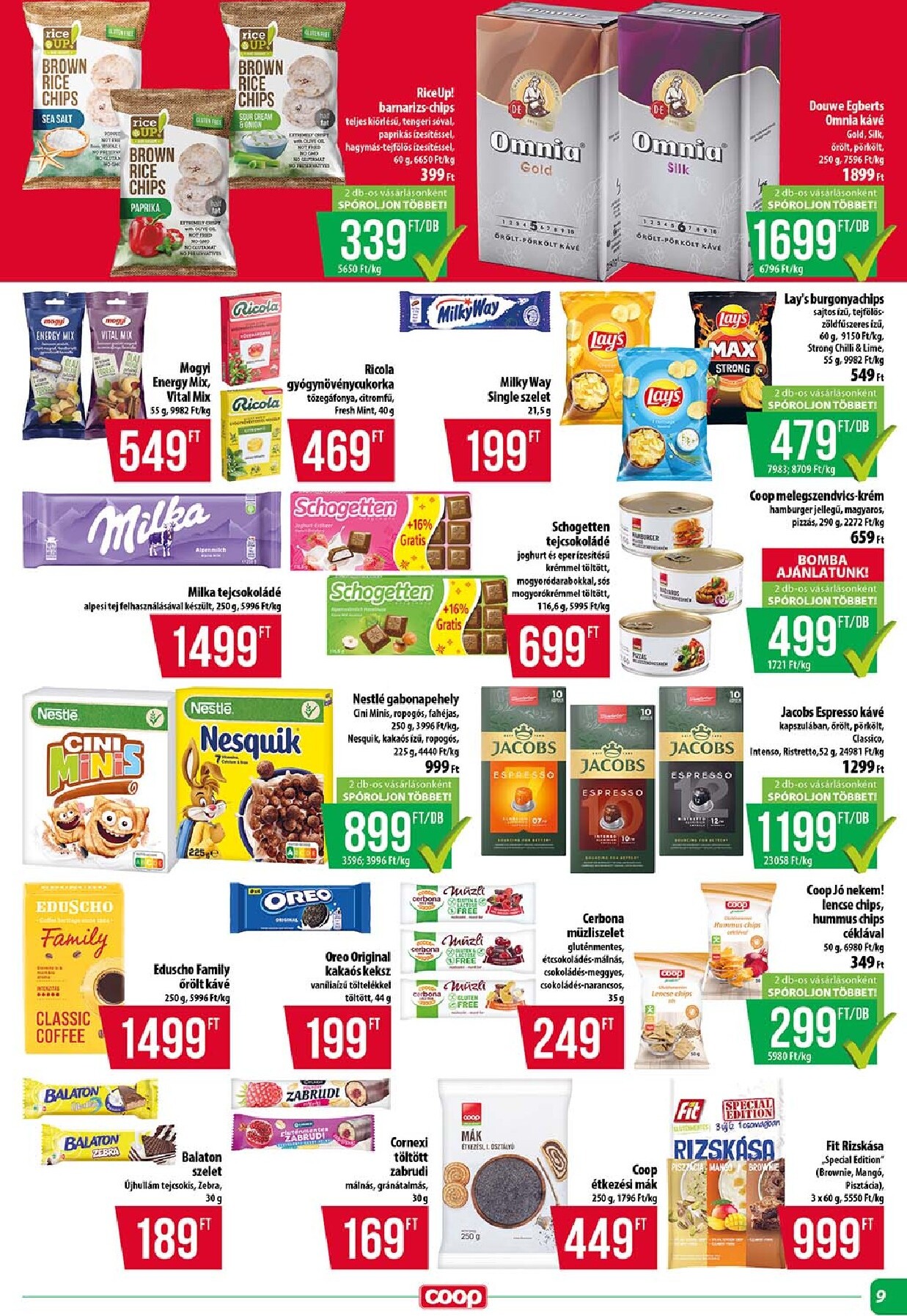 coop - Coop - Szuper Plusz akciós újság, érvényes 2026.03.19. - 2026.03.25. - page: 9