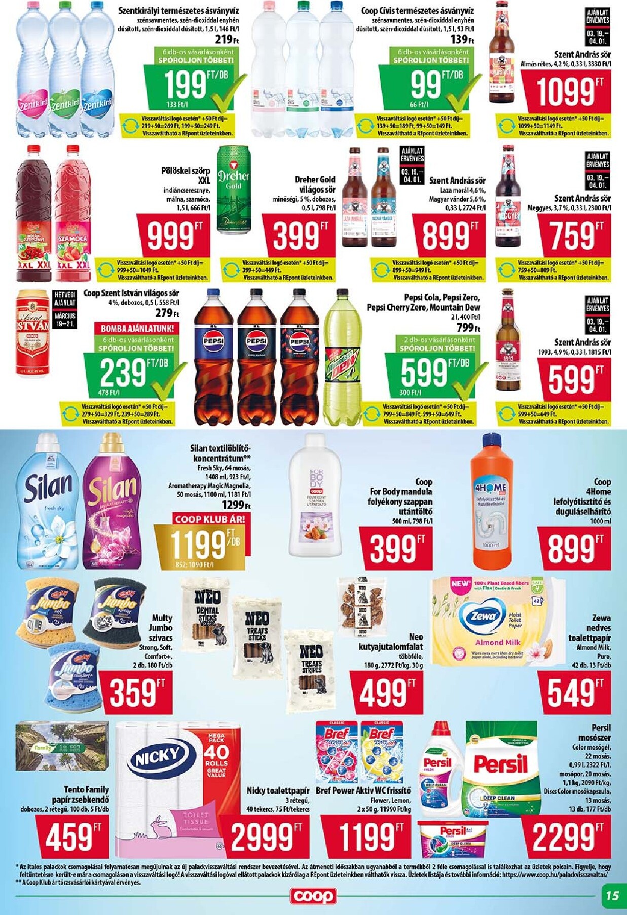 coop - Coop - Szuper Plusz akciós újság, érvényes 2026.03.19. - 2026.03.25. - page: 15