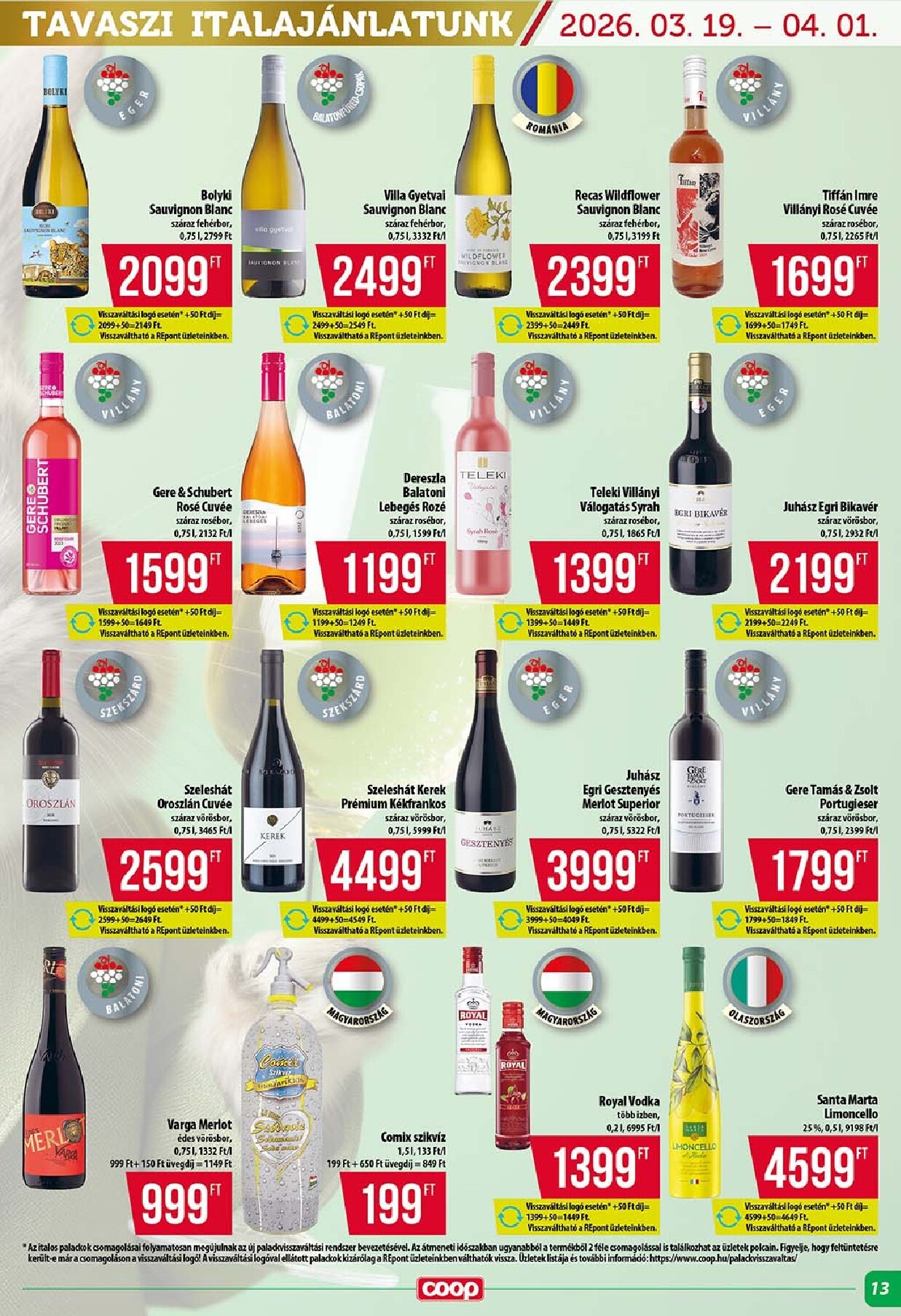 coop - Coop - Szuper Plusz akciós újság, érvényes 2026.03.19. - 2026.03.25. - page: 13