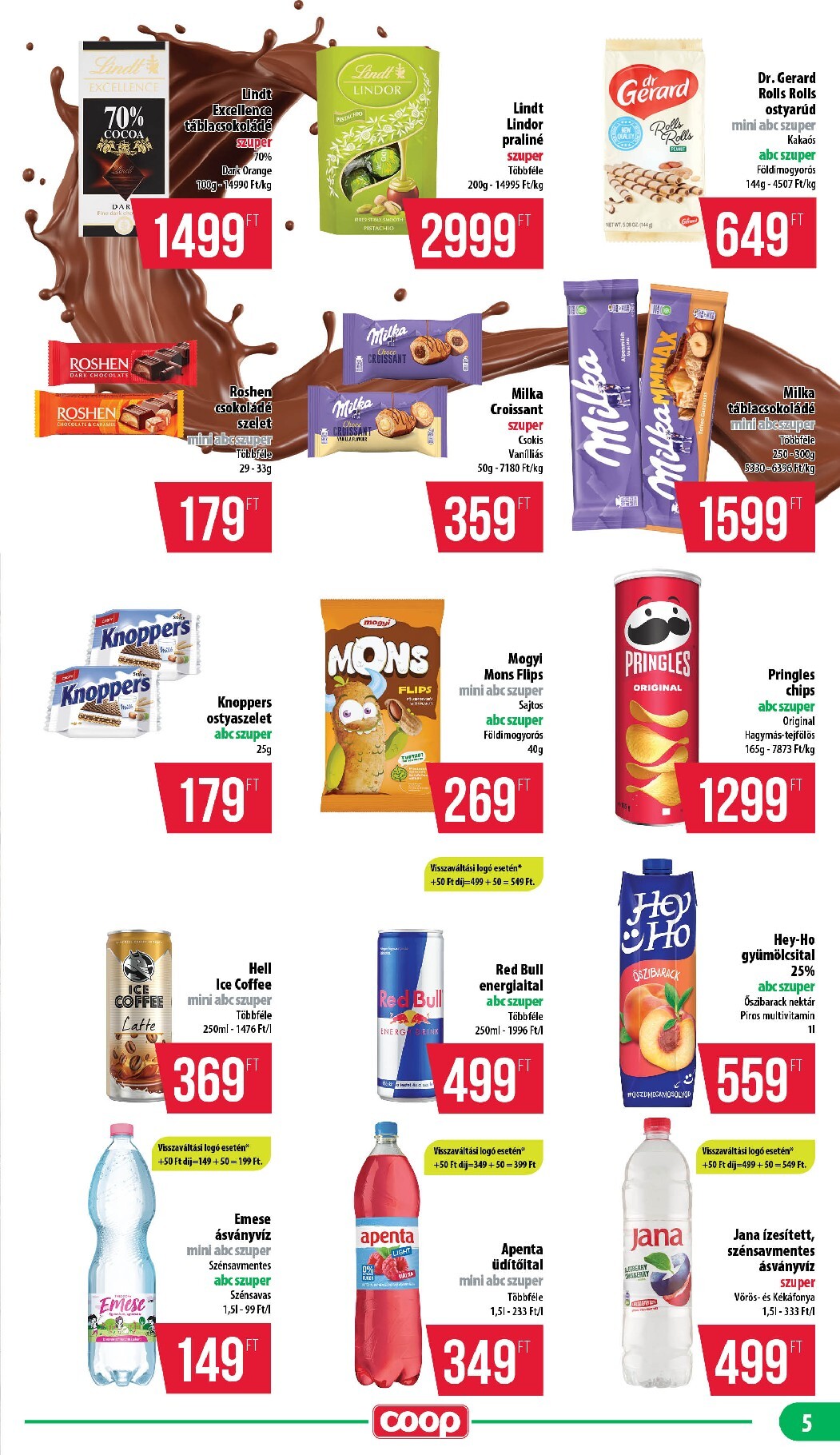 coop - Coop - Nyírzem/Szabolcs Coop akciós újság, érvényes 2026.03.26. - 2026.04.01. - page: 5