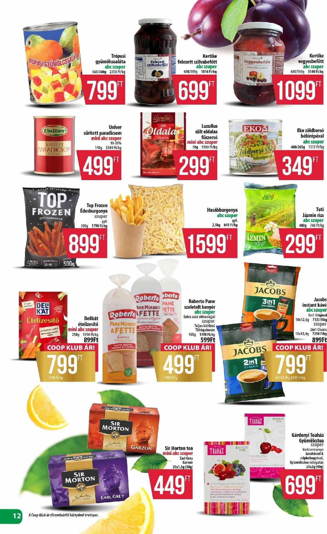 coop - Coop - Észak-Kelet akciós újság, érvényes 2026.03.26. - 2026.04.01. - page: 12