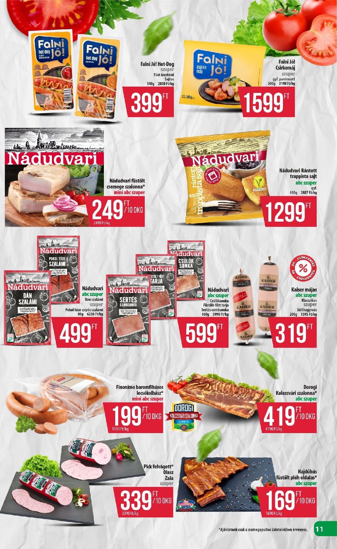 coop - Coop - Észak-Kelet akciós újság, érvényes 2026.03.26. - 2026.04.01. - page: 11