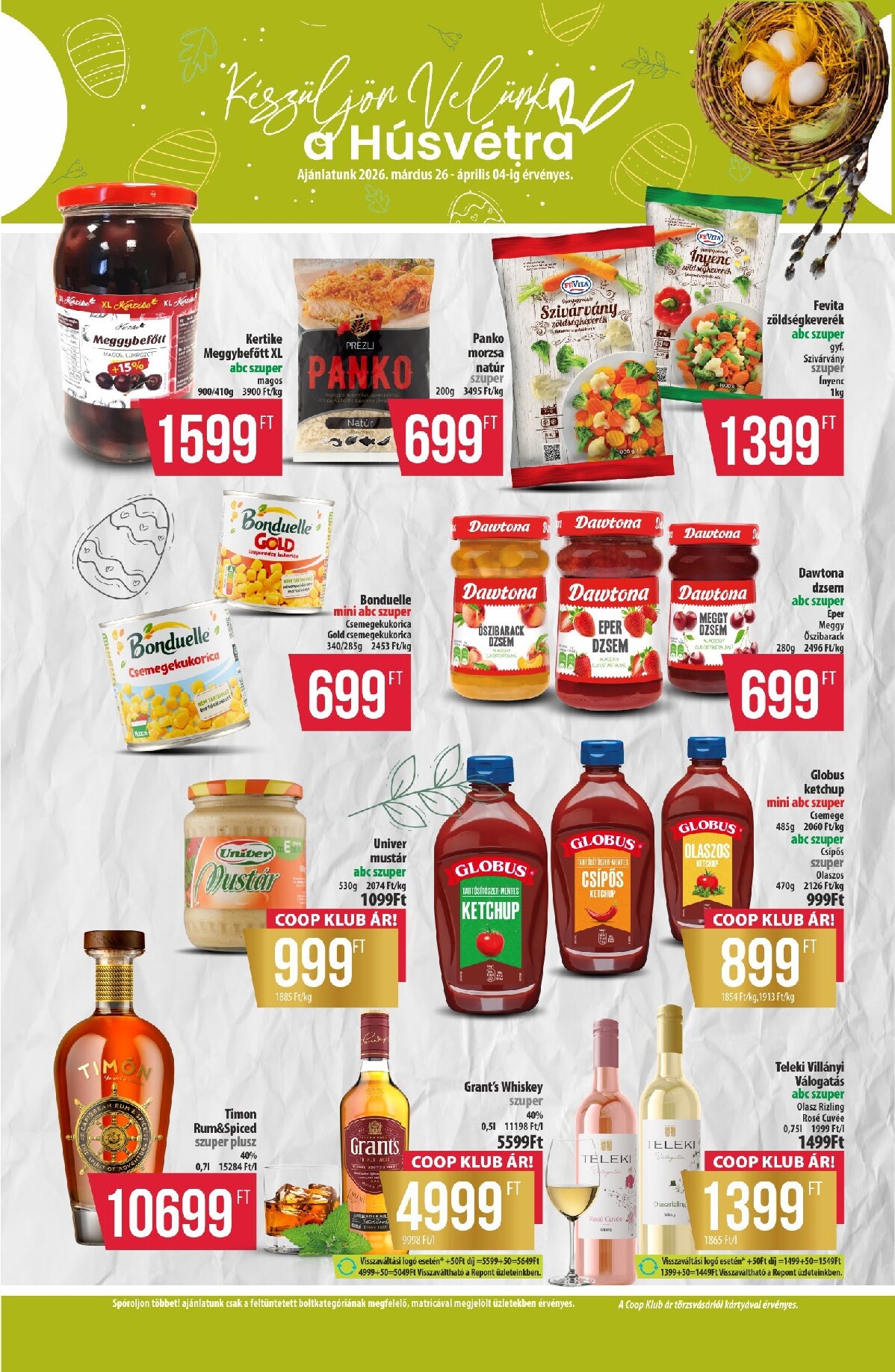 coop - Coop - Észak-Kelet akciós újság, érvényes 2026.03.26. - 2026.04.01. - page: 5