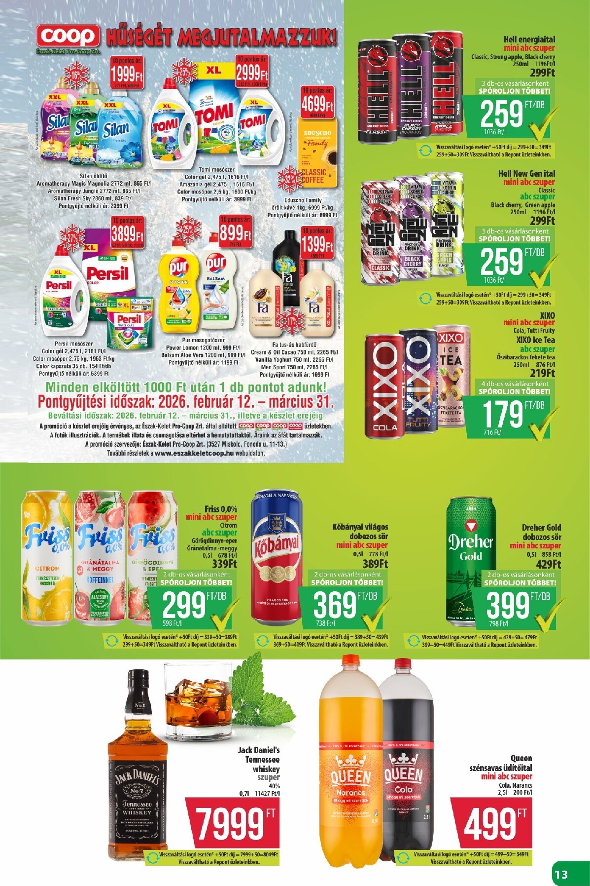 coop - Coop - Észak-Kelet akciós újság, érvényes 2026.03.26. - 2026.04.01. - page: 13