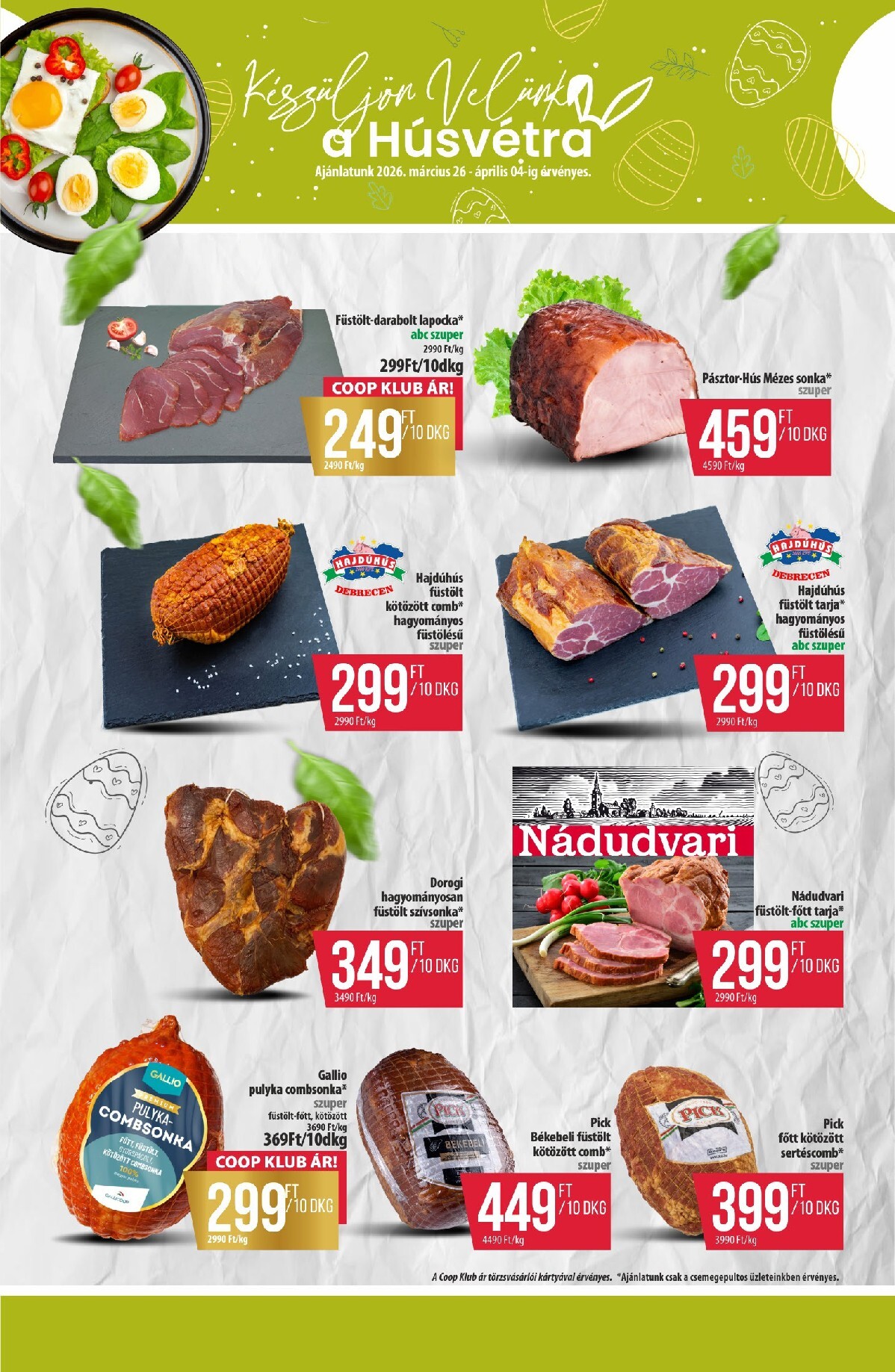 coop - Coop - Észak-Kelet akciós újság, érvényes 2026.03.26. - 2026.04.01. - page: 4