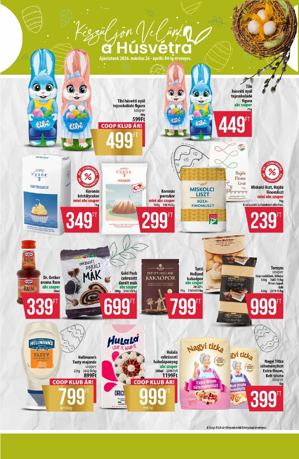 coop - Coop - Észak-Kelet akciós újság, érvényes 2026.03.26. - 2026.04.01. - page: 3